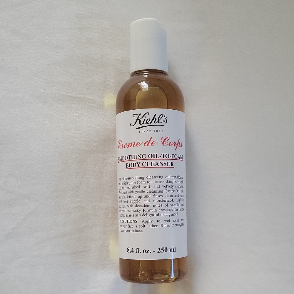 Kiehl's Creme de Corps Oil-to-Foam Cleanser